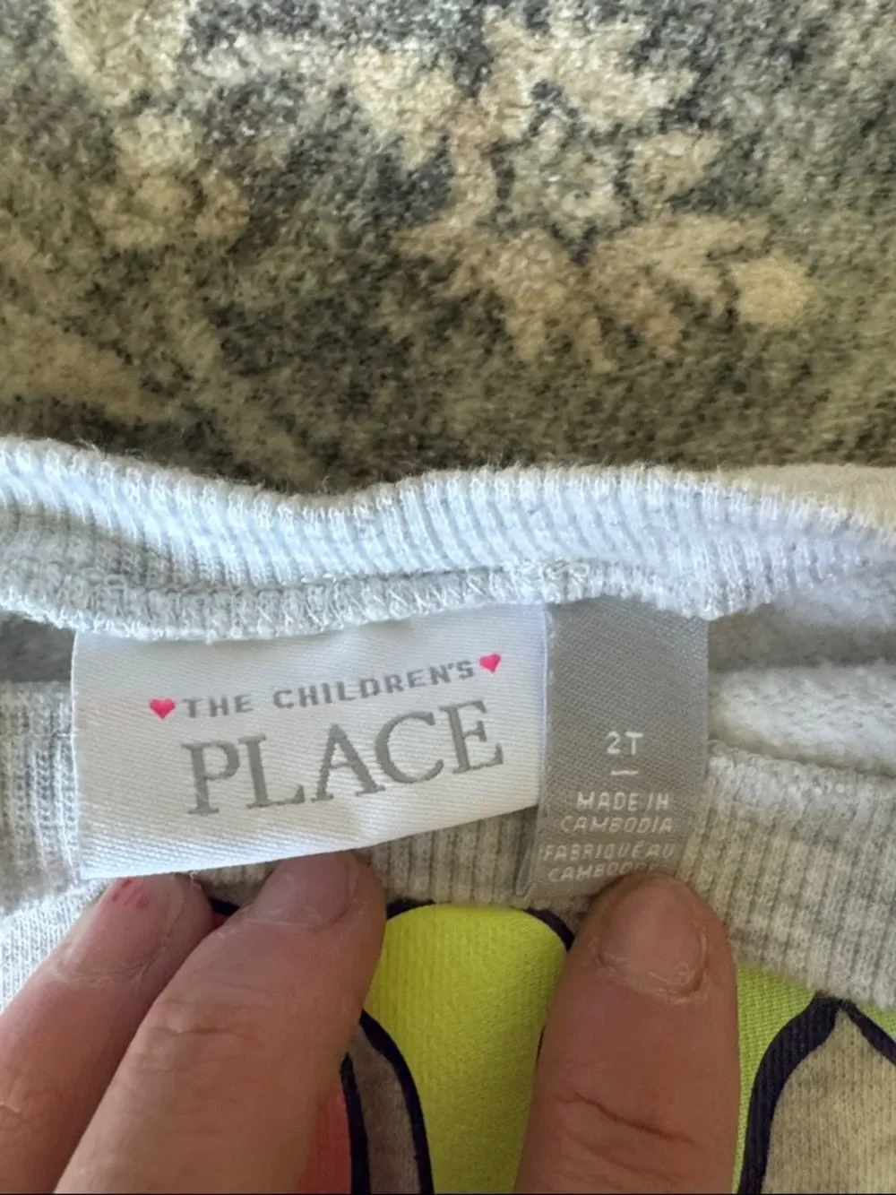 Toddler Grey 'Love' Sweatshirt and Joggers Set